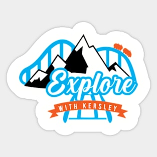 Explore with Kersley Sticker